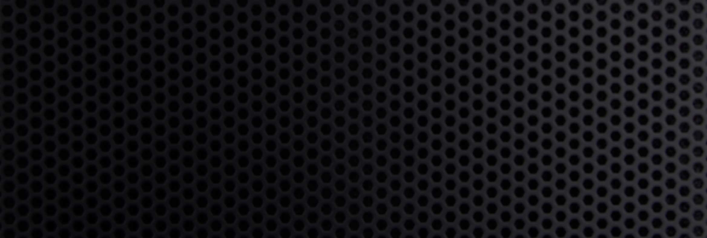 Hexagon mesh grill pattern