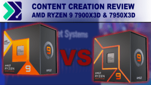 AMD Ryzen 9 7900X3D 7950X3D Content Creation Review
