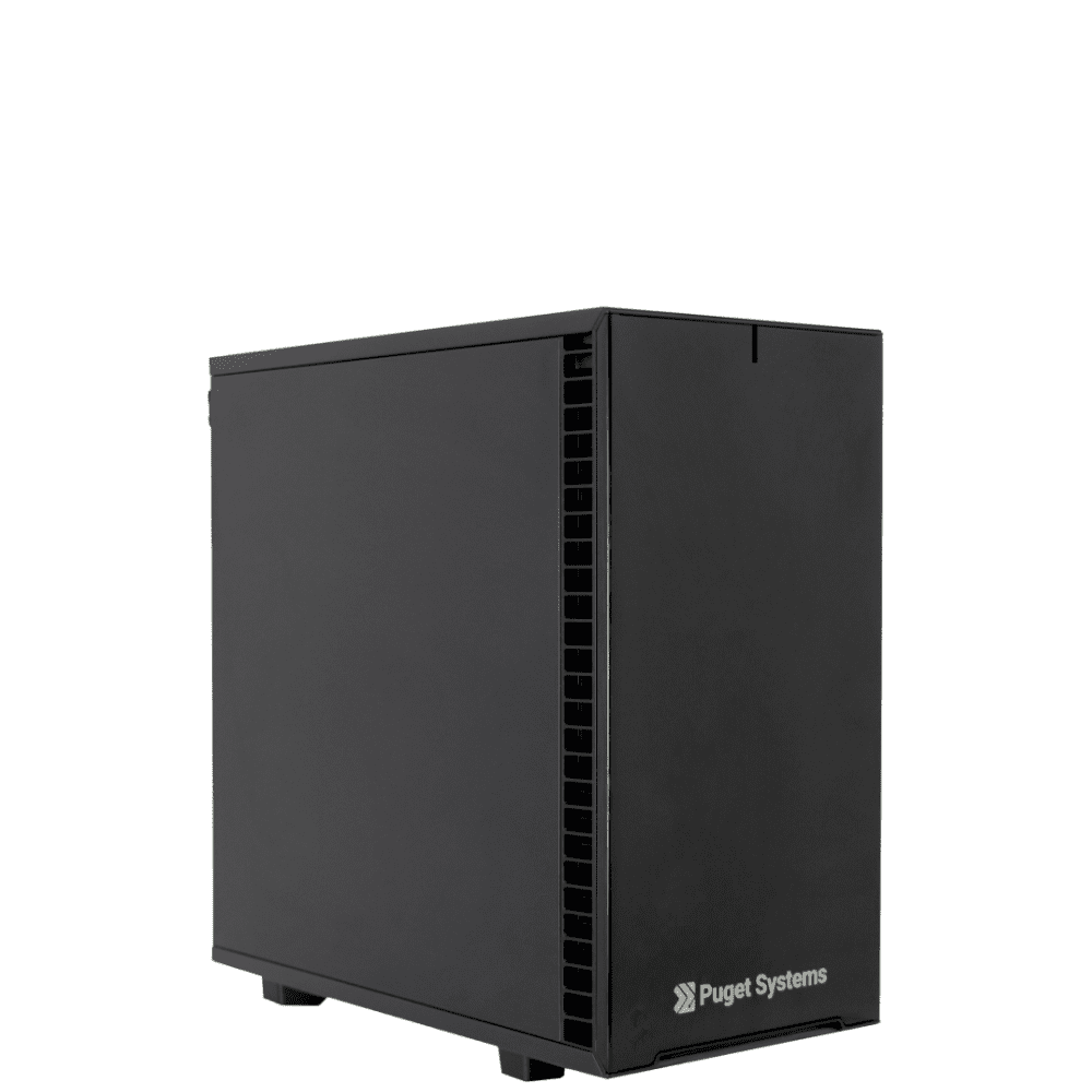 Fractal Design Define 7 Mini Chassis with Puget Systems Logo Etched on Front Panel