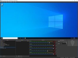 Screenshot of Capturing a Windows Desktop Using OBS Studio