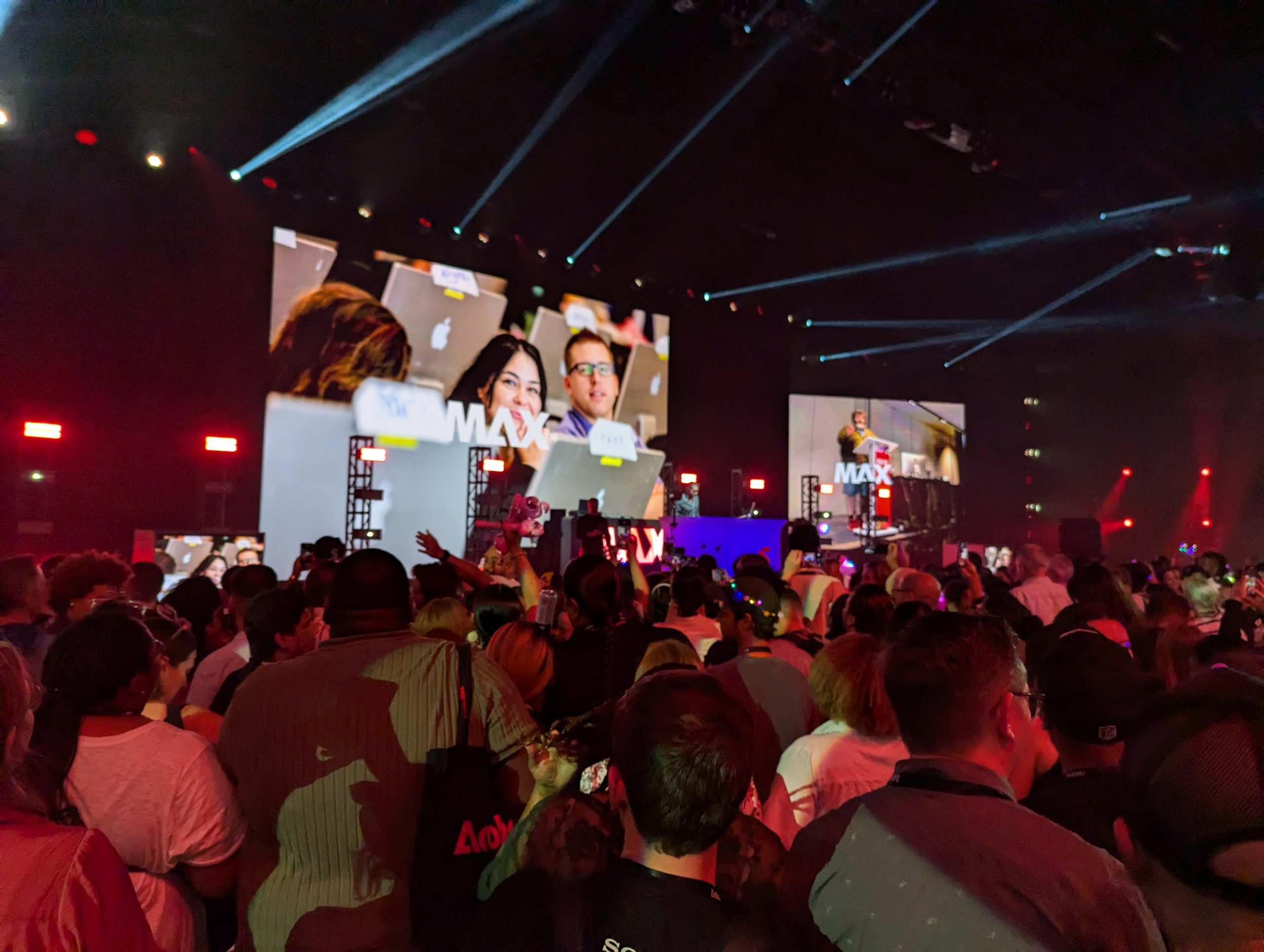 Mainstage at Adobe MAX 2024 at the Miami Beach Convention Center in Miami, Florida.