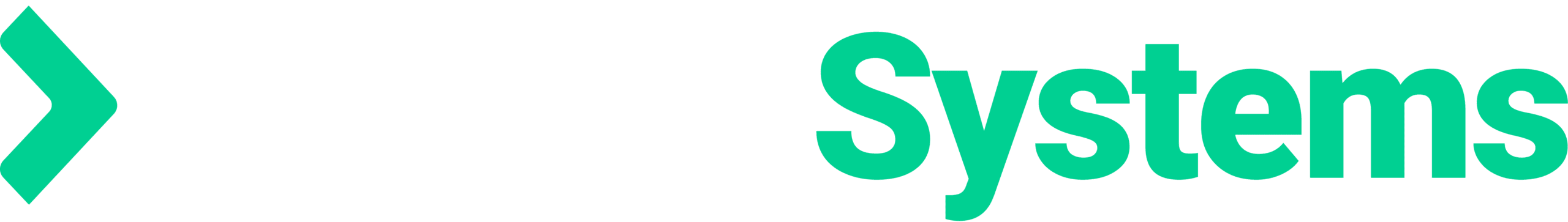 Puget Systems White and Green Logo with Transparent Background