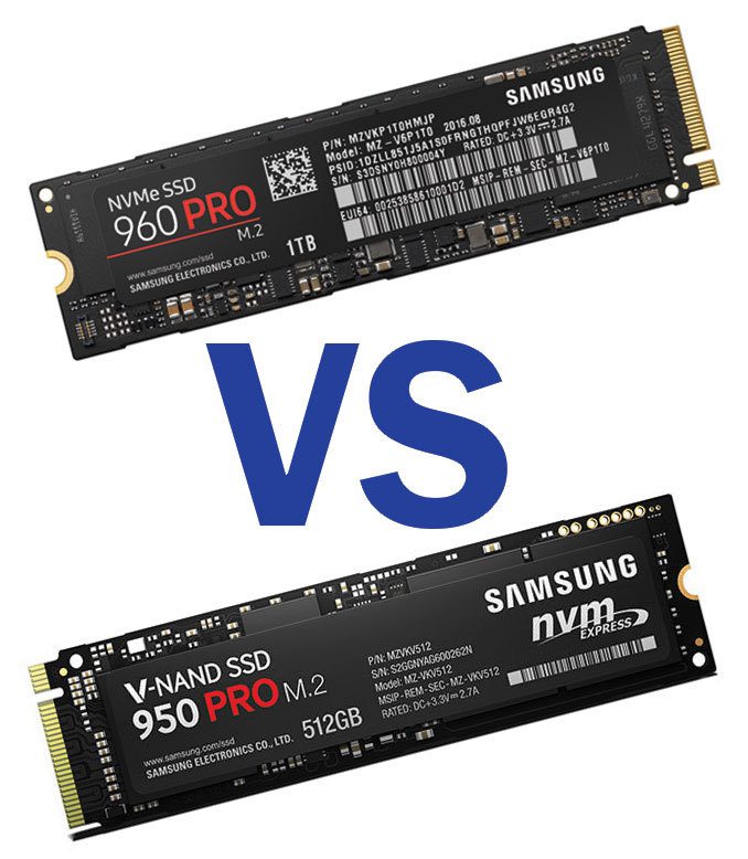 Samsung 960 Pro vs 950 Pro Performance & Thermal Throttling