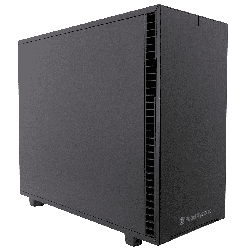 Fractal Design Define 7 Chassis with Puget Systems Logo