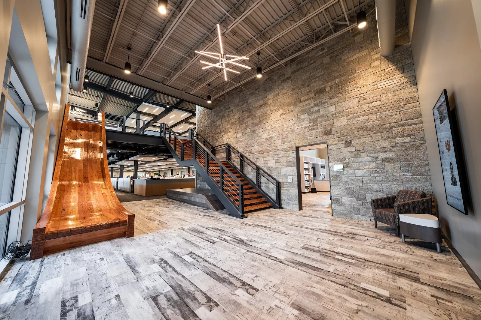 Interior of Excel Engineering Facility