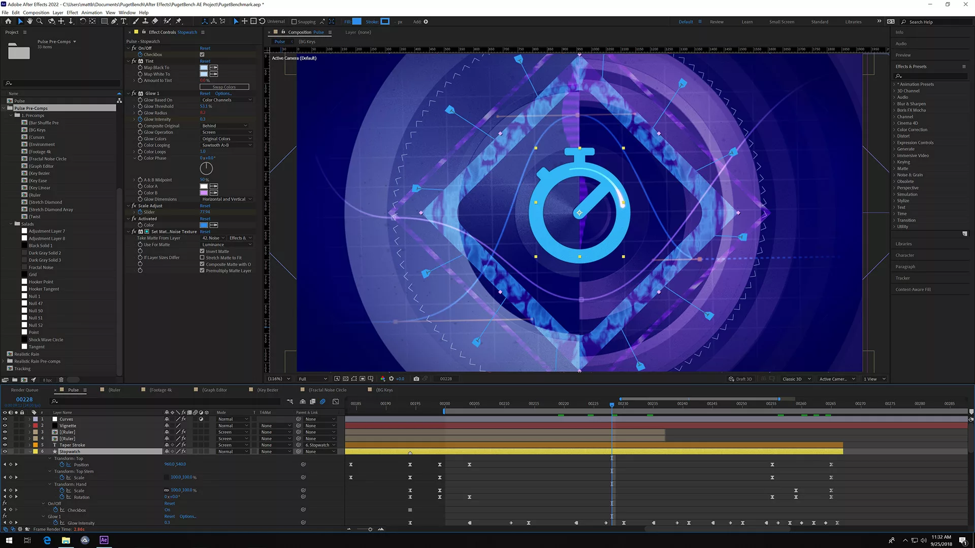 Application Screenshot After Effects