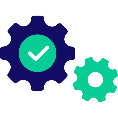 Gears Icon in Puget Colors