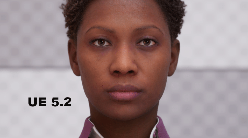 image comparing Lumen lighting in Unreal 5.1 vs 5.2