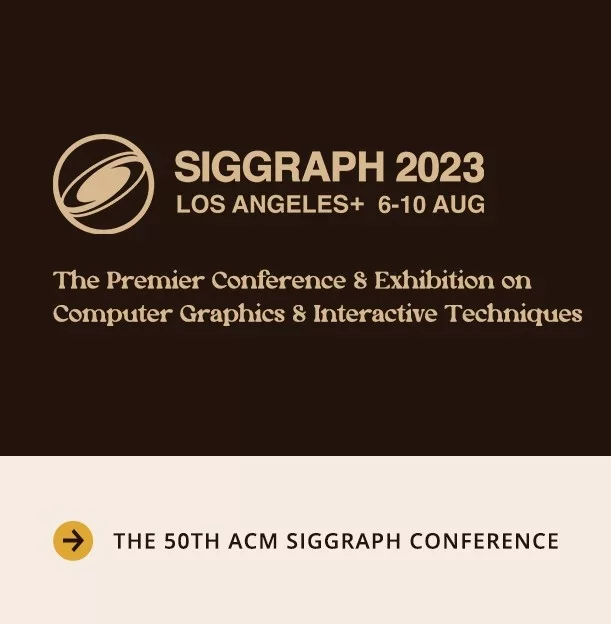 Siggraph 2023 Square Banner
