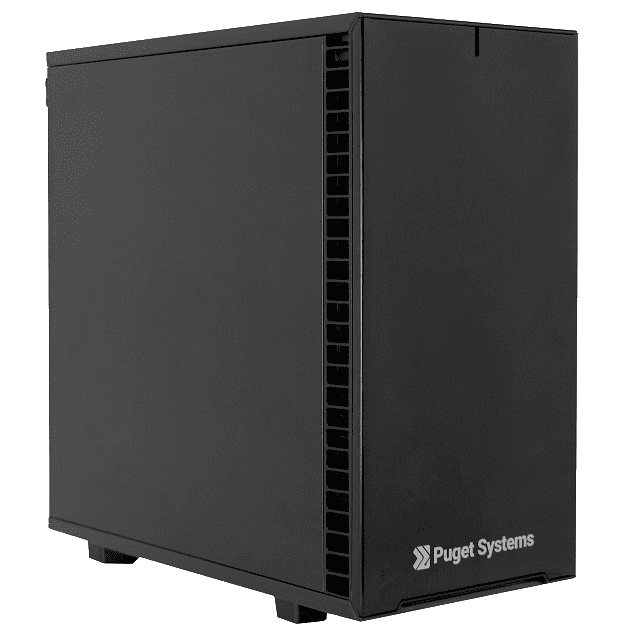 Fractal Design Define 7 Mini Chassis with Puget Systems Logo Etched on Front Panel