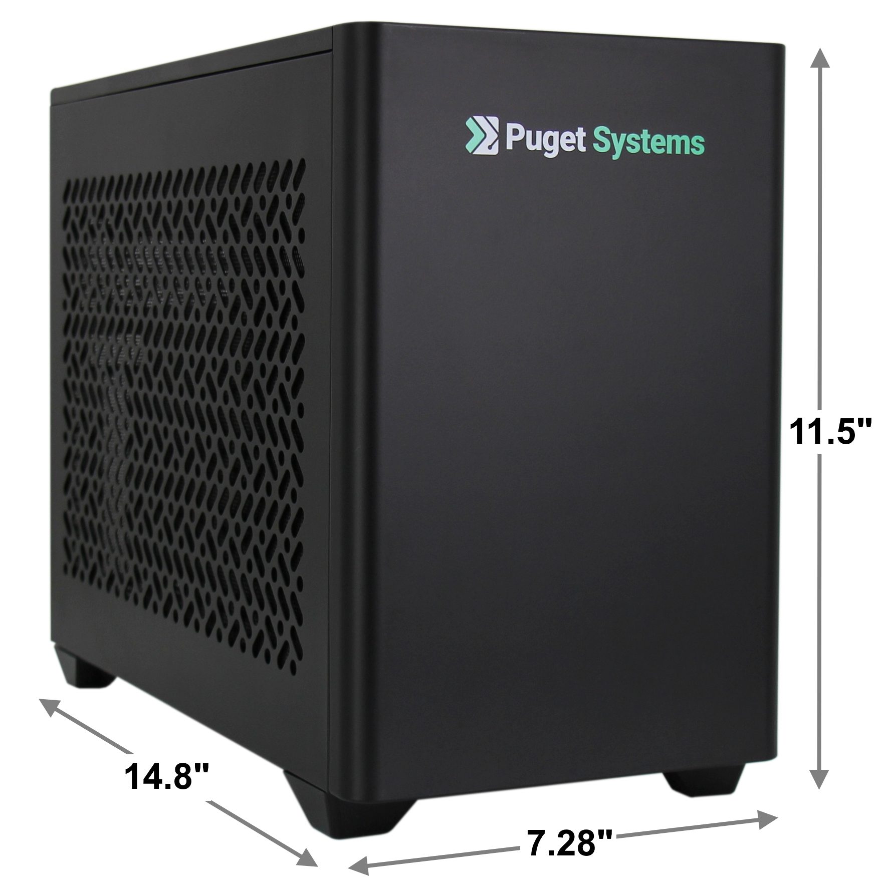 Puget Systems Branded NR200P Chassis Dimensions