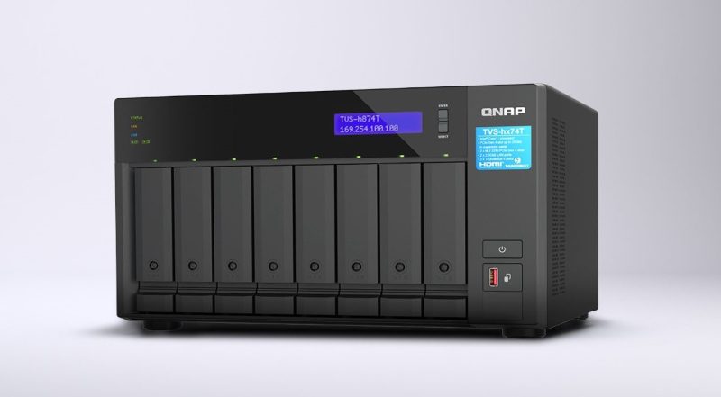 Image of a QNAP NAS solution