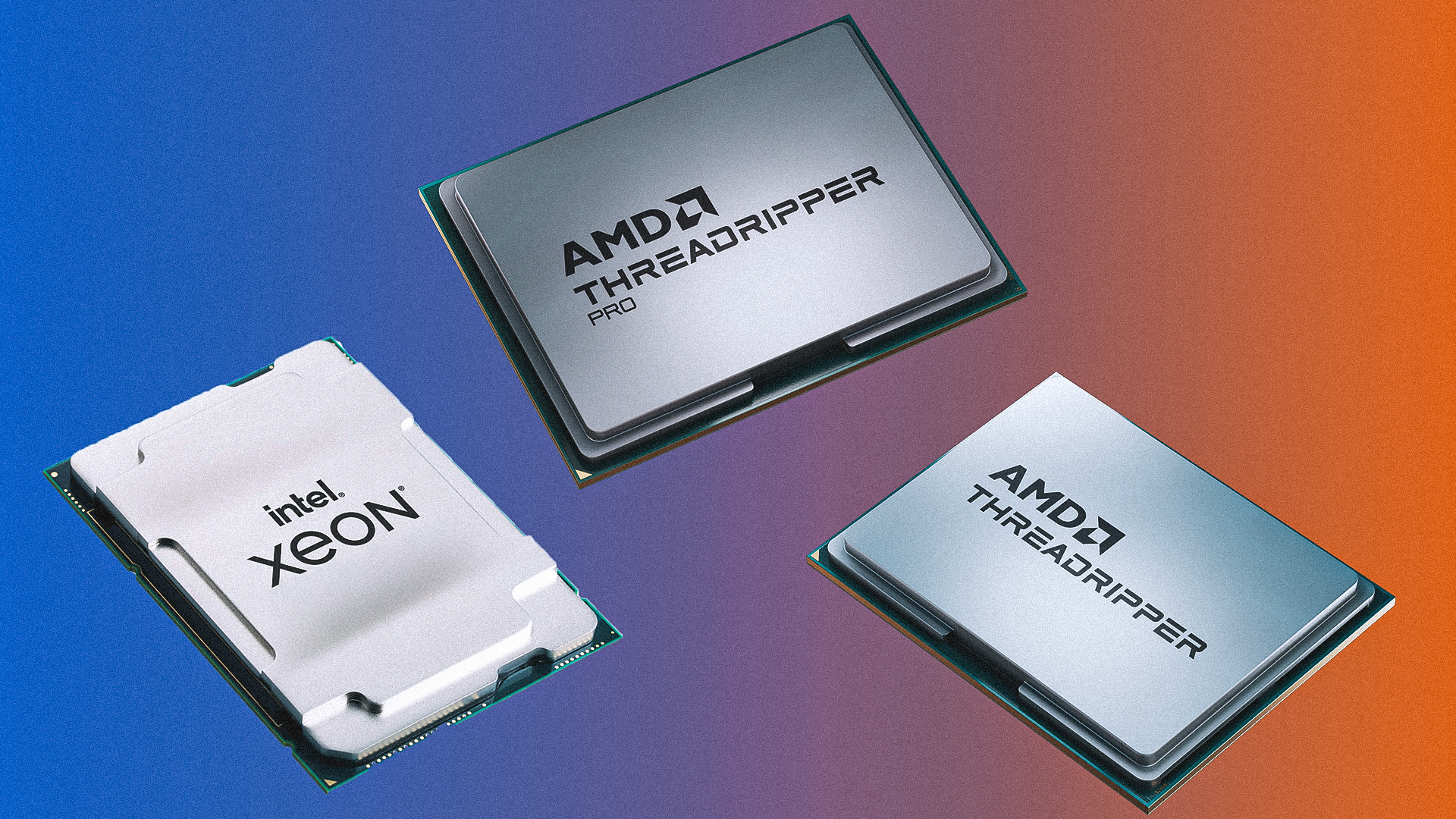 A banner image with the Intel Xeon, AMD Ryzen Threadripper, and Ryzen Threadripper PRO processors.