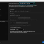 Preferences page in Premiere Pro showing option 1 for how to store cache produced from Media Intelligence Analysis