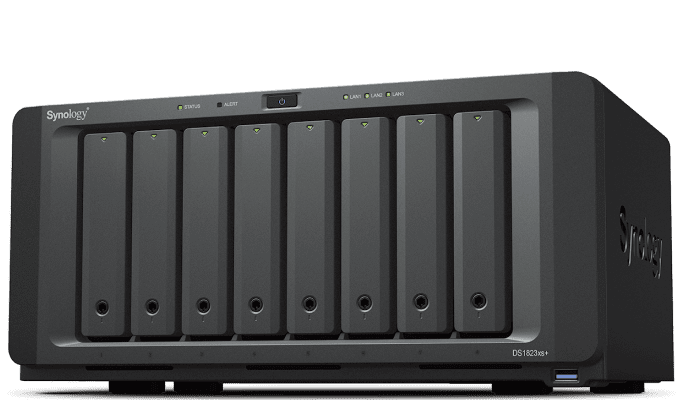 Configure a 8-bay Synology DiskStation DS1823xs+ | Puget Systems