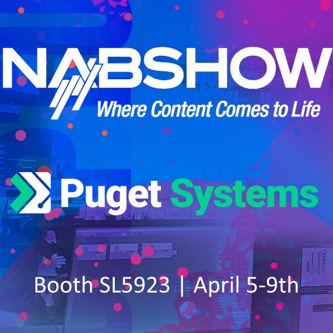 Puget Systems at NAB Show 2025