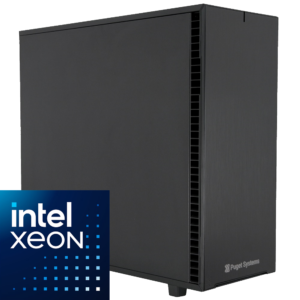 Fractal Design Define 7 XL Chassis with Intel Xeon 600 Logo Overlaid