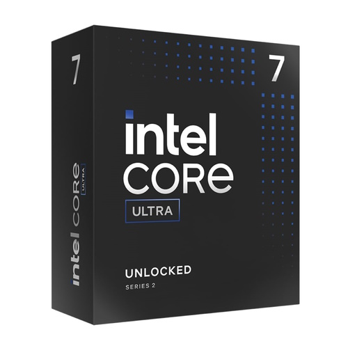 Retail box for Intel Core Ultra 7 265K processor