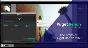 Featured Image for the State of Puget Bench Q1 2026 Blog Post Featuring a Screenshot of Puget Bench for Lightroom Classic