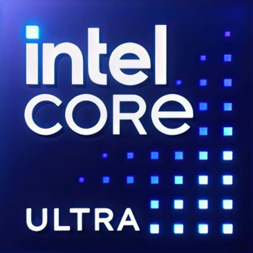 Intel Core Ultra Logo Badge