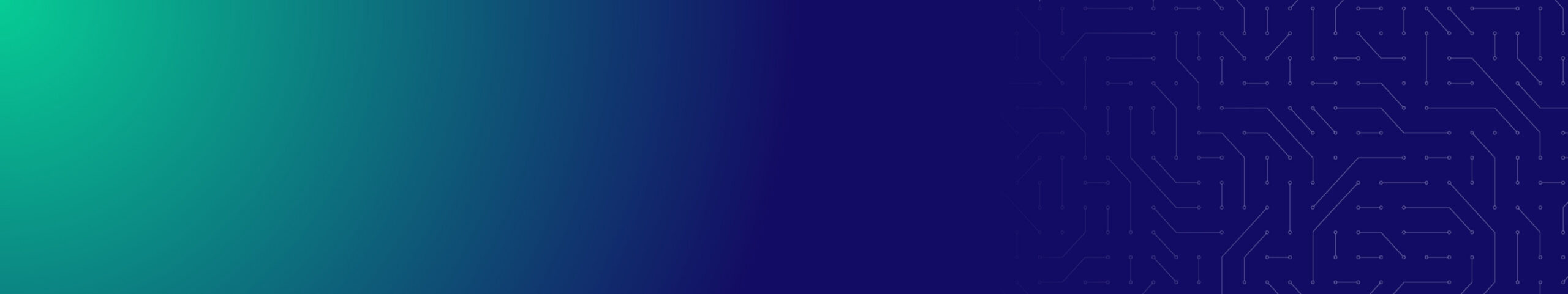 Banner Background with Puget Green and Blue Colors and Tracer Pattern