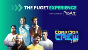 The Puget Experience at NAB Show 2026 Featuring the Corridor Crew LIVE