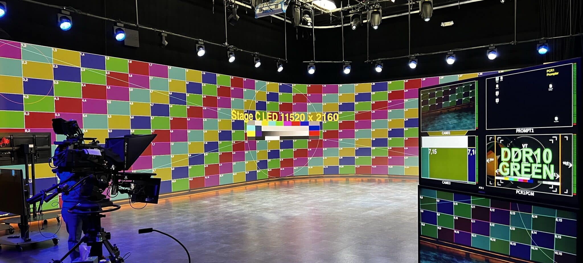 Microsoft Production Studios - Stage C LED Wall