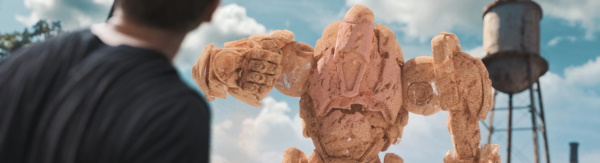 Frame from Chalk Warfare 4.0 Video Showing Robot Suit