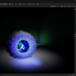 Screenshot of a smoke simulation
