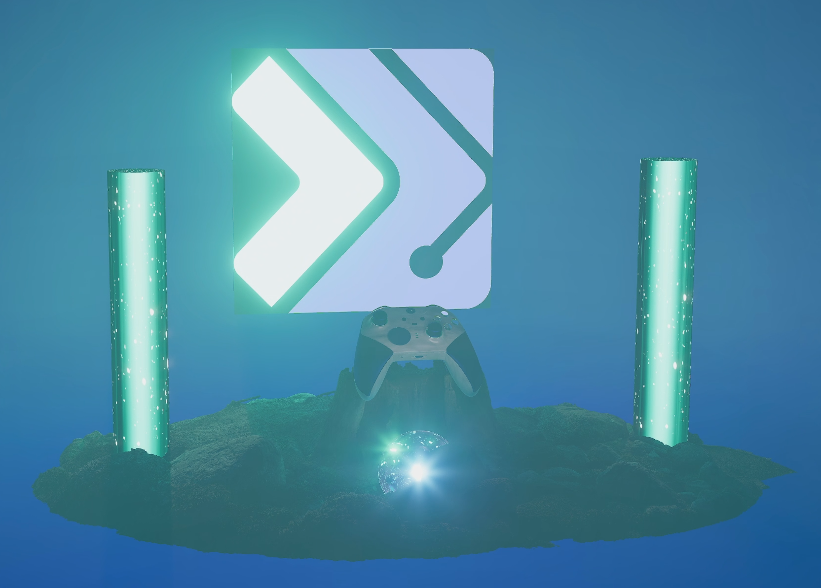 frame from the Welcome to Unreal project in School of Motion's Unreal Engine for 3D Artists course