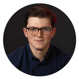 Headshot of Nolan Kearney, Technical Director at District Cinema