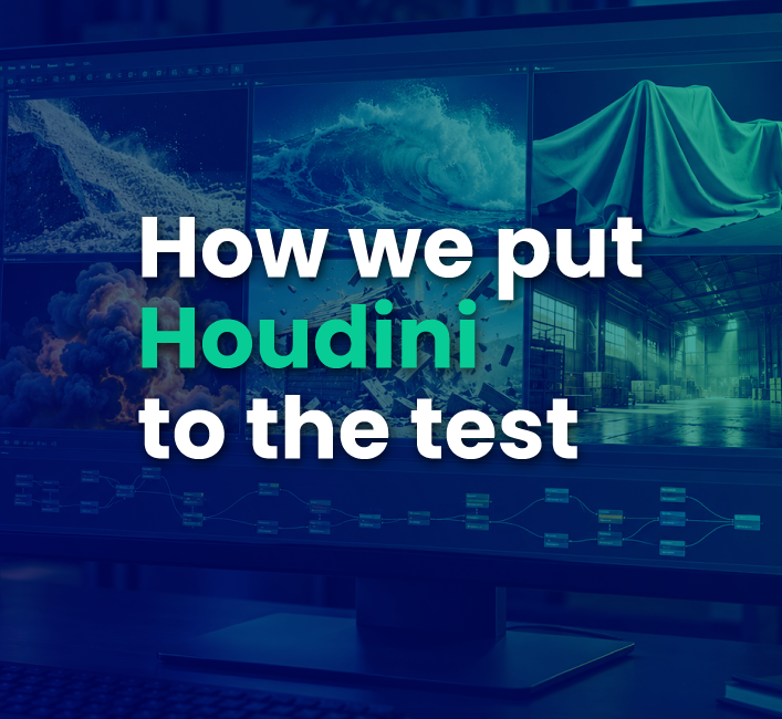 How We Put Houdini to the Test Text Overlaid on Tinted Background